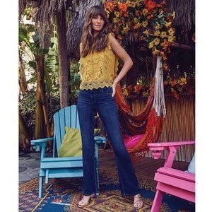 KUT Dark Blue Tall Girls Boot Cut Denim Jeans 0